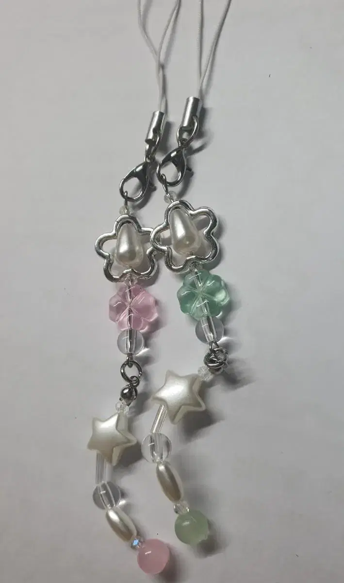 Flower clover keyring