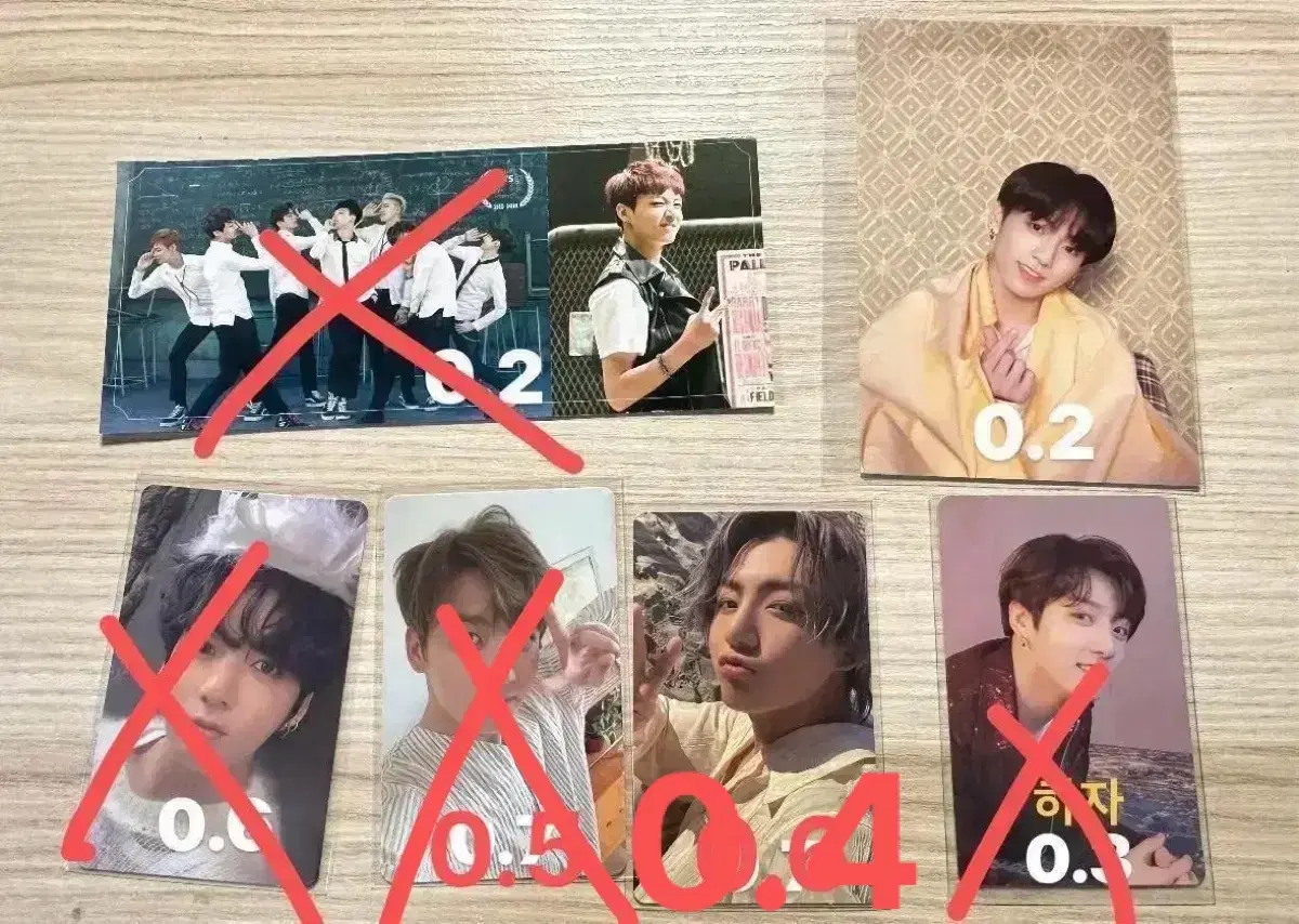 BTS bangtan jungkook jeon jungkook Sells photo kards photocard 