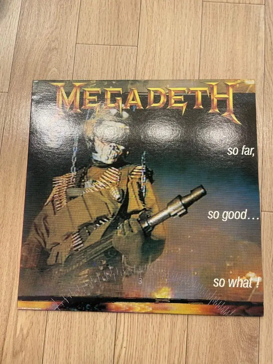 Megadeth So Far Good What lp