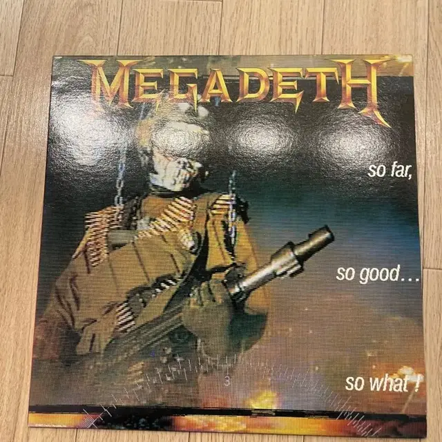 Megadeth So Far Good What lp