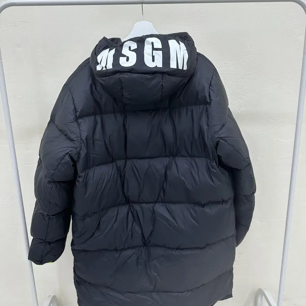 [50] MSGM 롱 덕다운 패딩