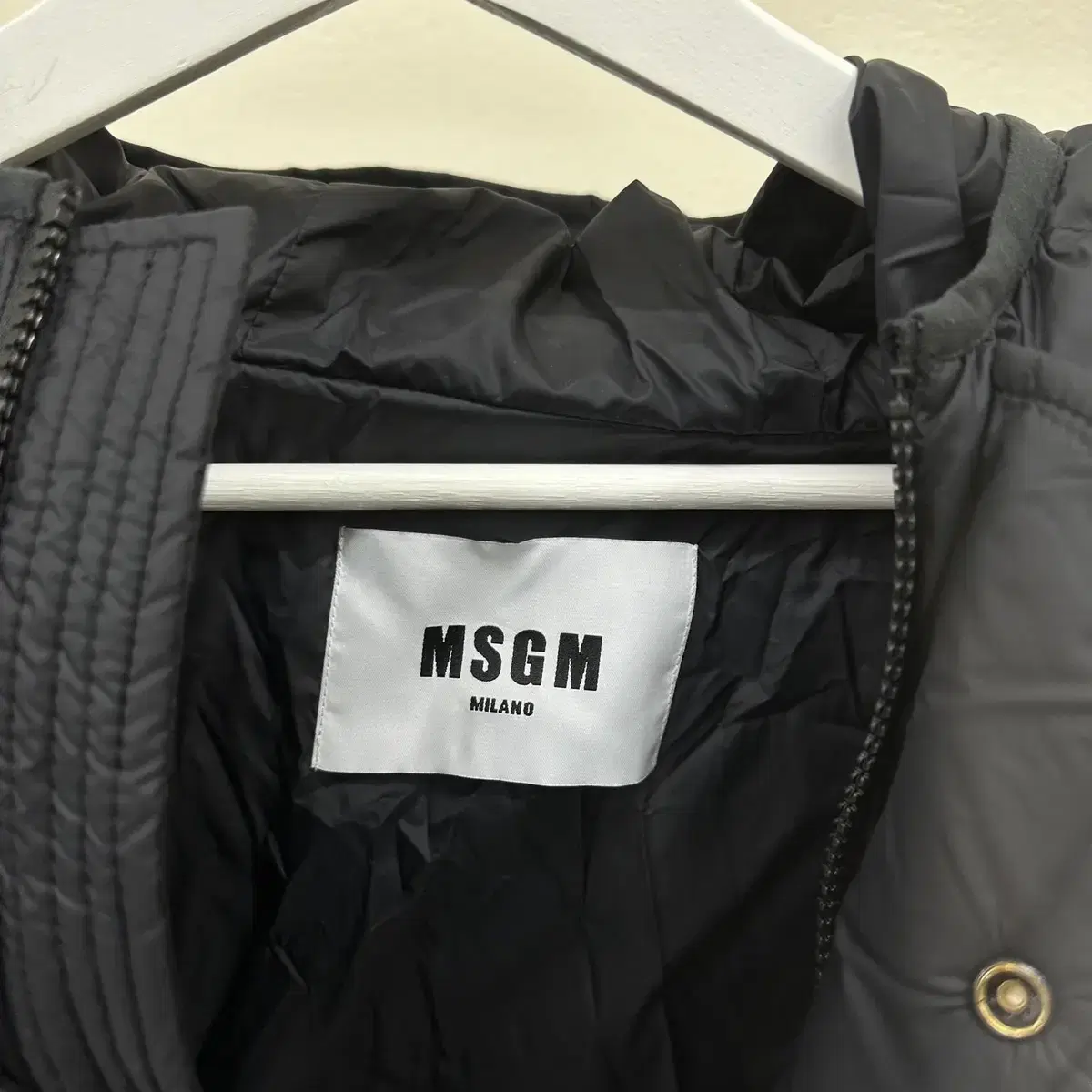 [50] MSGM 롱 덕다운 패딩