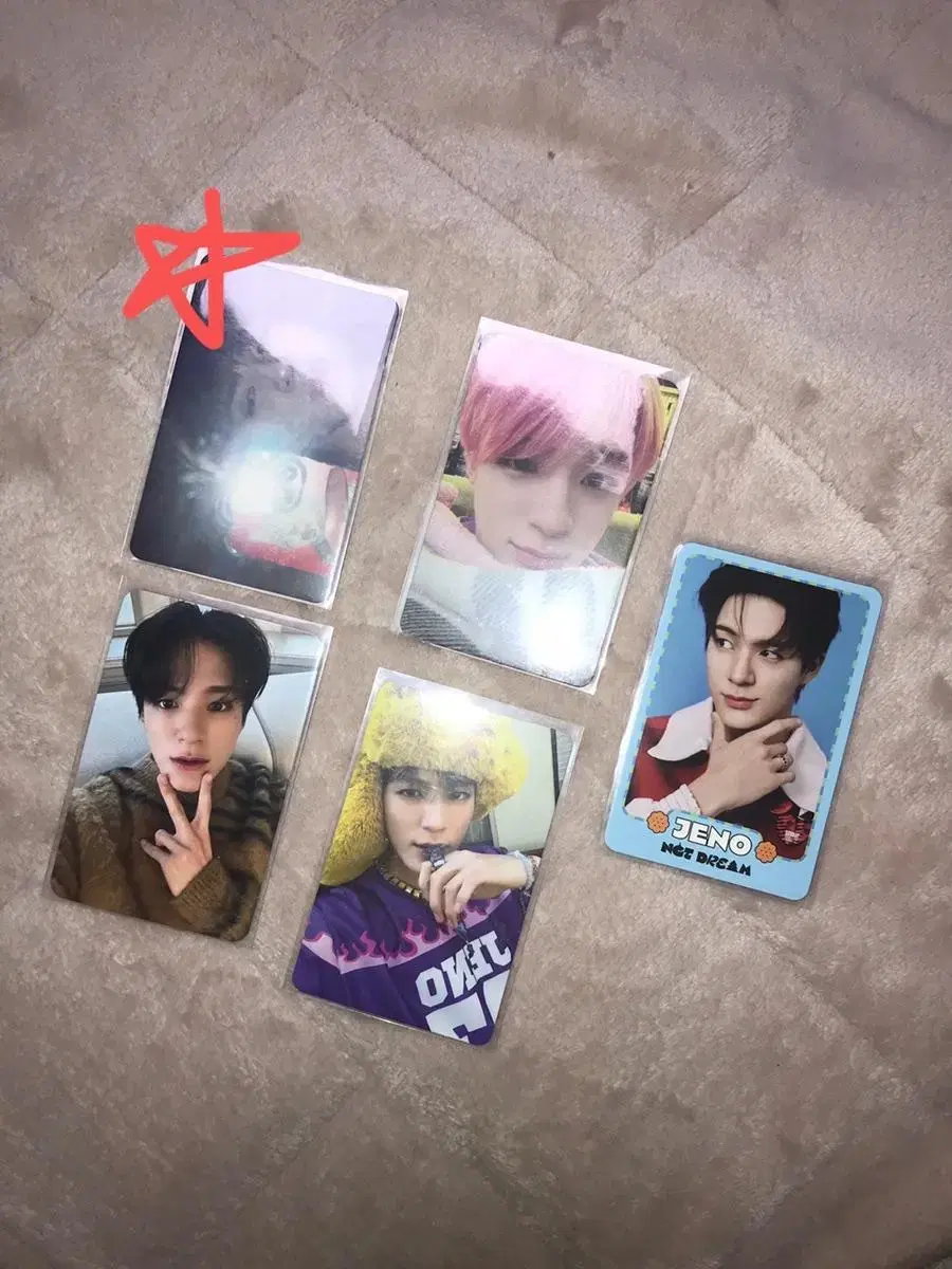 Jeno photocard bulk WTS