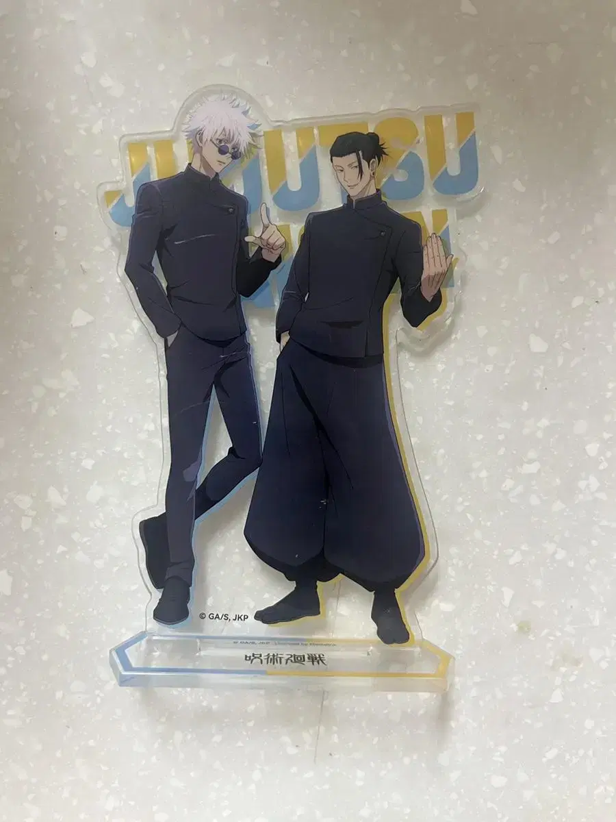 Zuu Spinning Gojosatoru Getosguru SUNRISEPOP Double Acrylic Stand