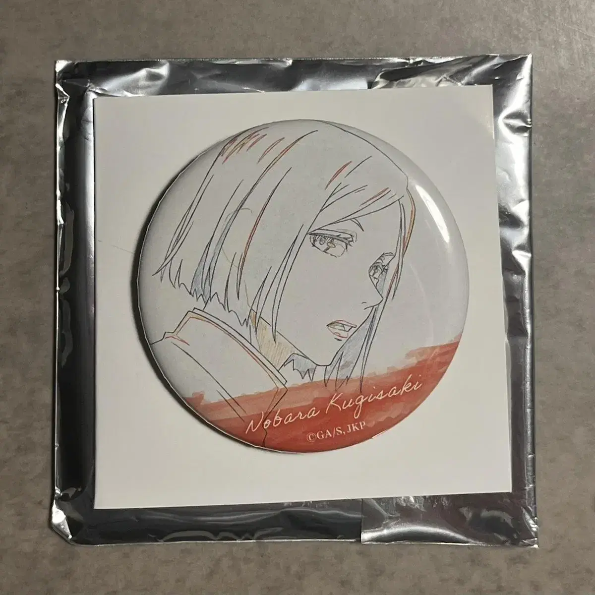 Spell Spinner Kugisaki Nobara Original Can Badge