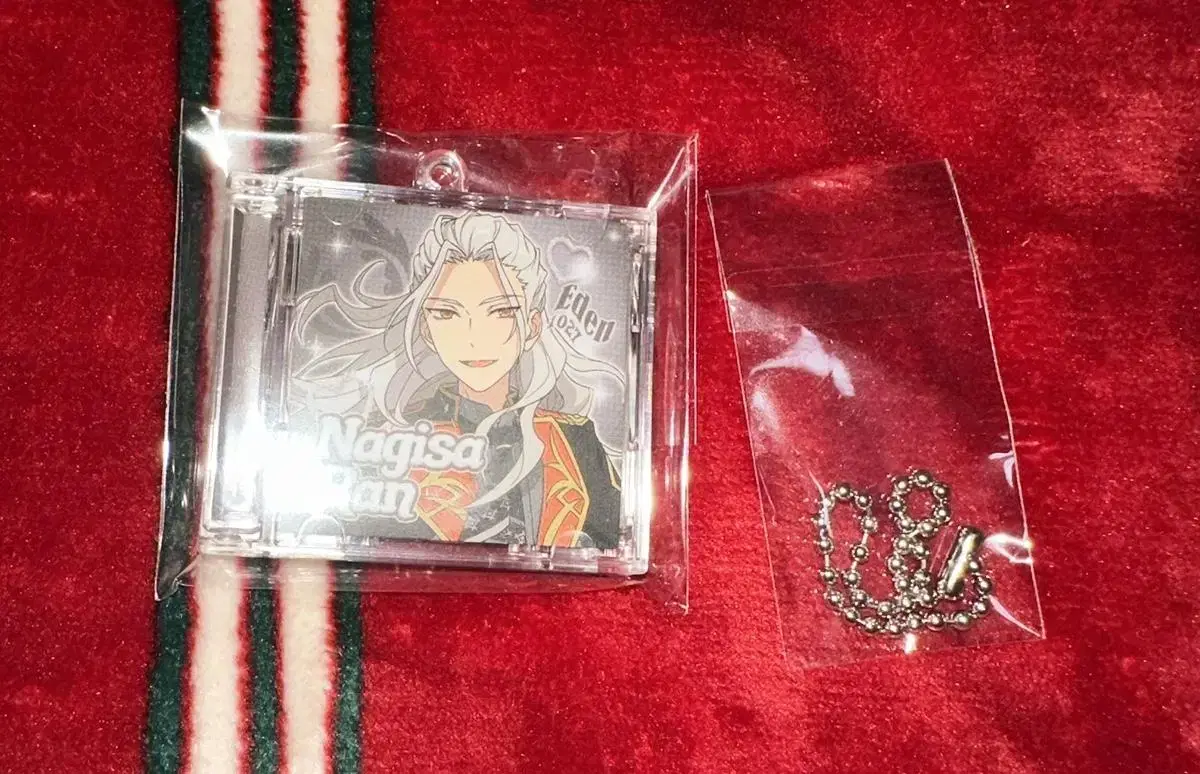 Angsta Eden Adam Nagisa Lan Aniplus Shop Trading CD-style keychain