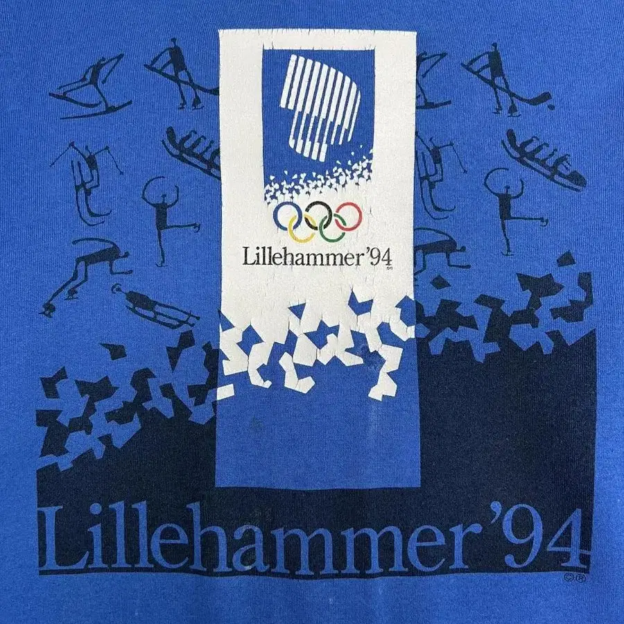 (XXL)1994s Lillehammer Oylmpic 미국올림픽스웻셔츠