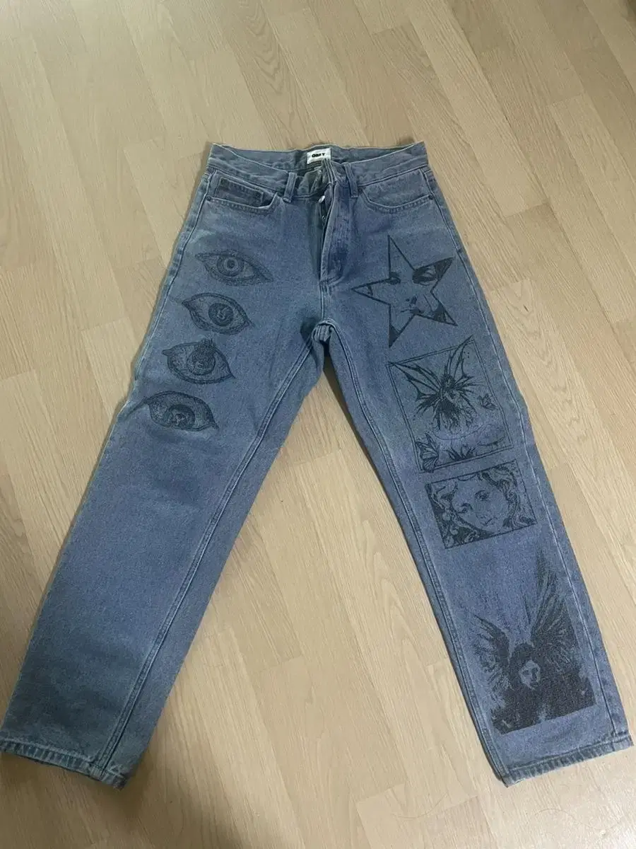 Obey Printed Jeans 28