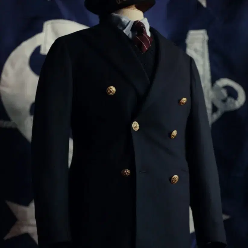 리얼맥코이 U.S NAVY SERVISE COAT 38