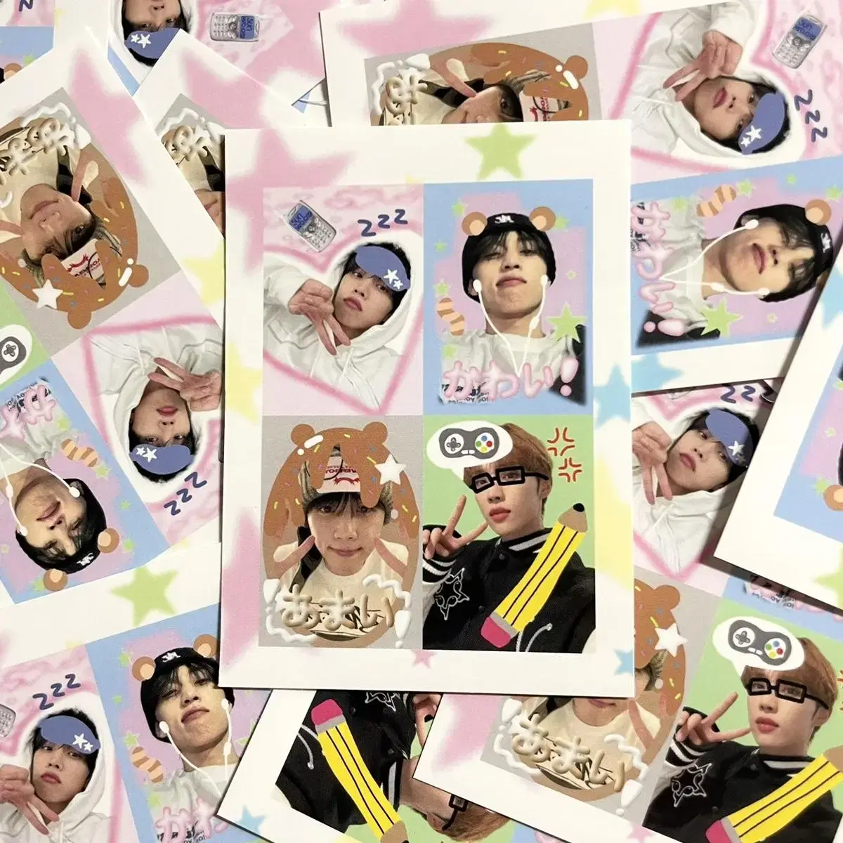 2+1 the boyz sunwoo purikura Unofficial goods