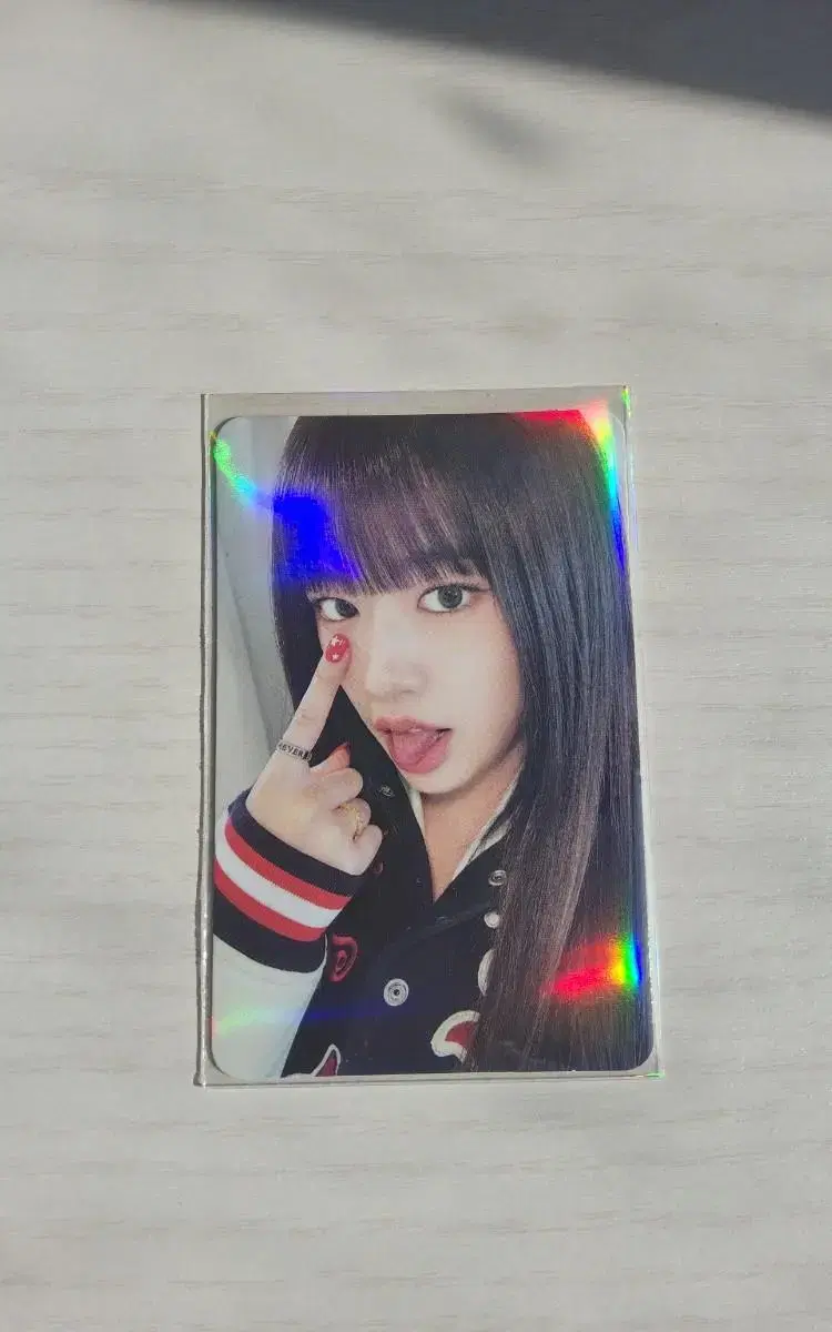 ive yujin kitsch photocard