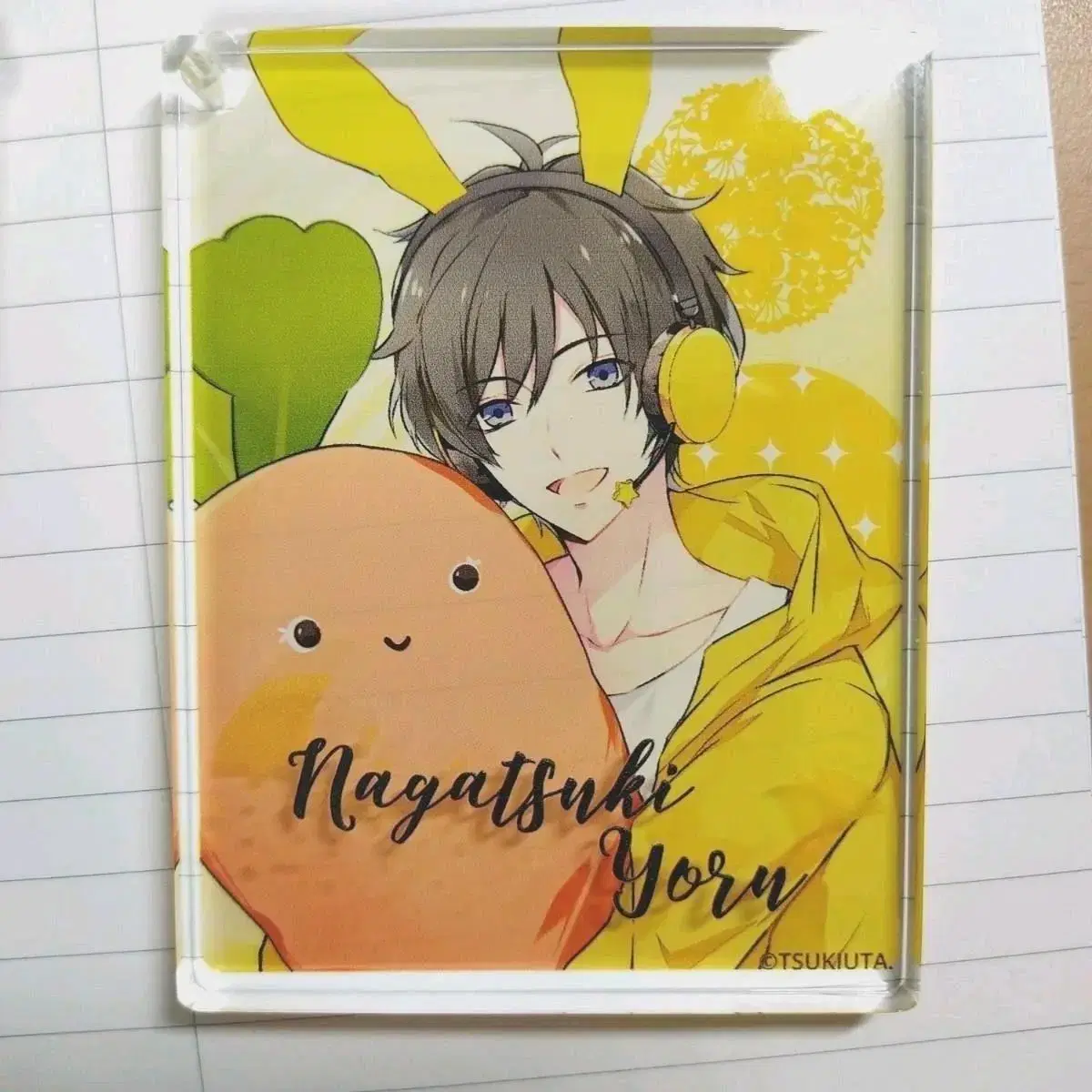 Tsukiuta acrylic Block Nagatsuki Yoru official goods