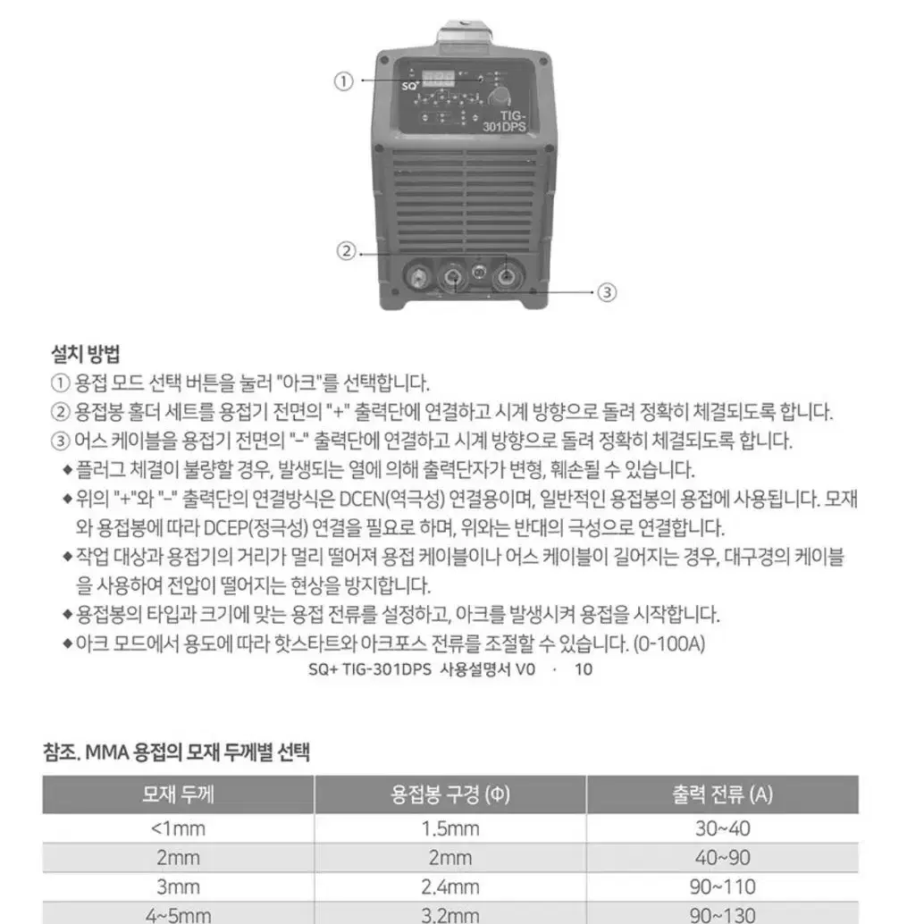 TIG-301DPS(티그용접기)