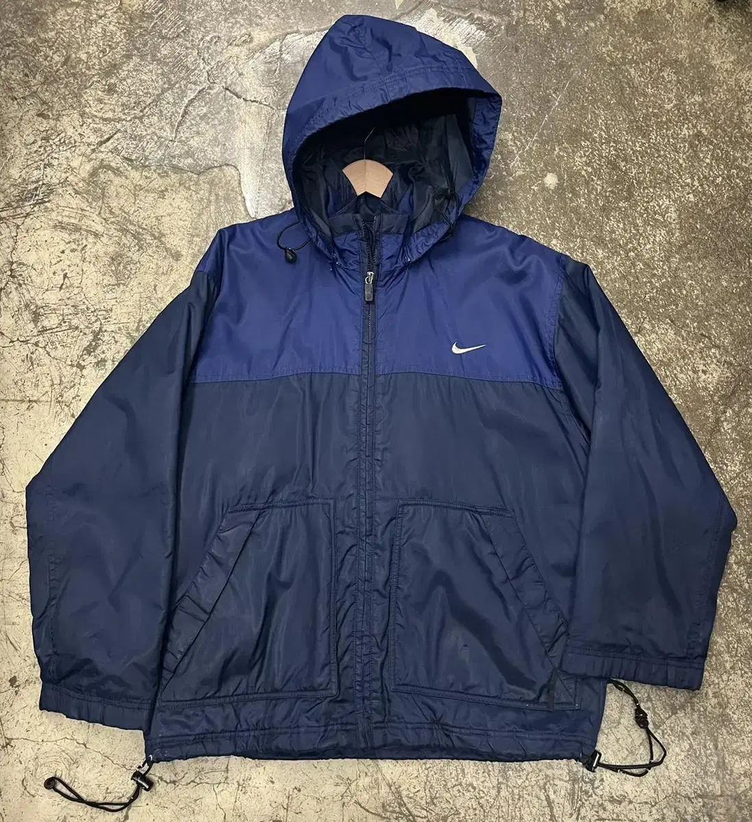 90s Nike Spellout Hooded Jumper