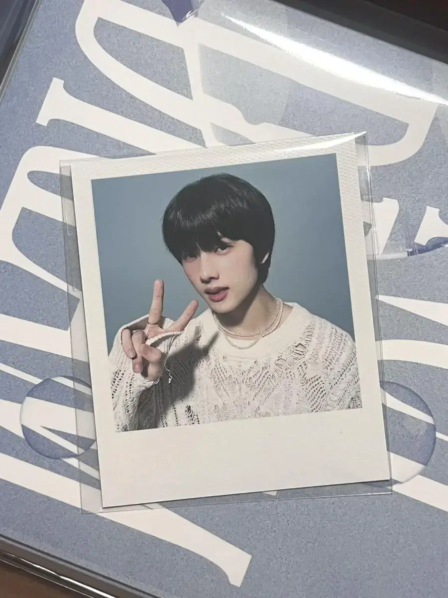 Source) nct Dream season's greetings seasons greetings 2024 White jisung polaroid WTS