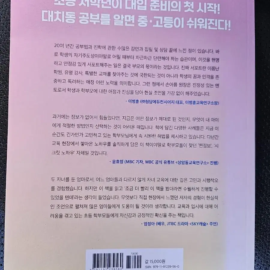 대치동 초등 로드맵