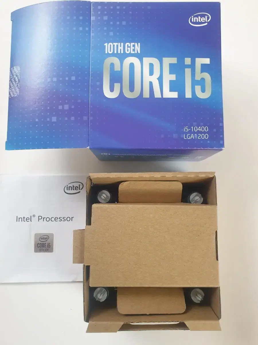 인텔 Intel 10세대 미사용 순정 쿨러