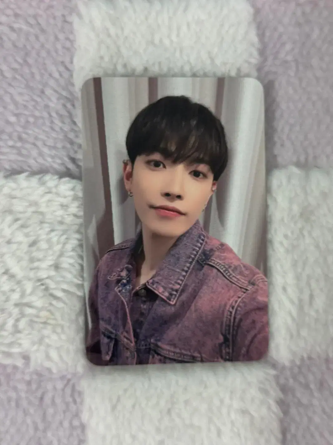 ateez hongjoong will with muu ld photocard