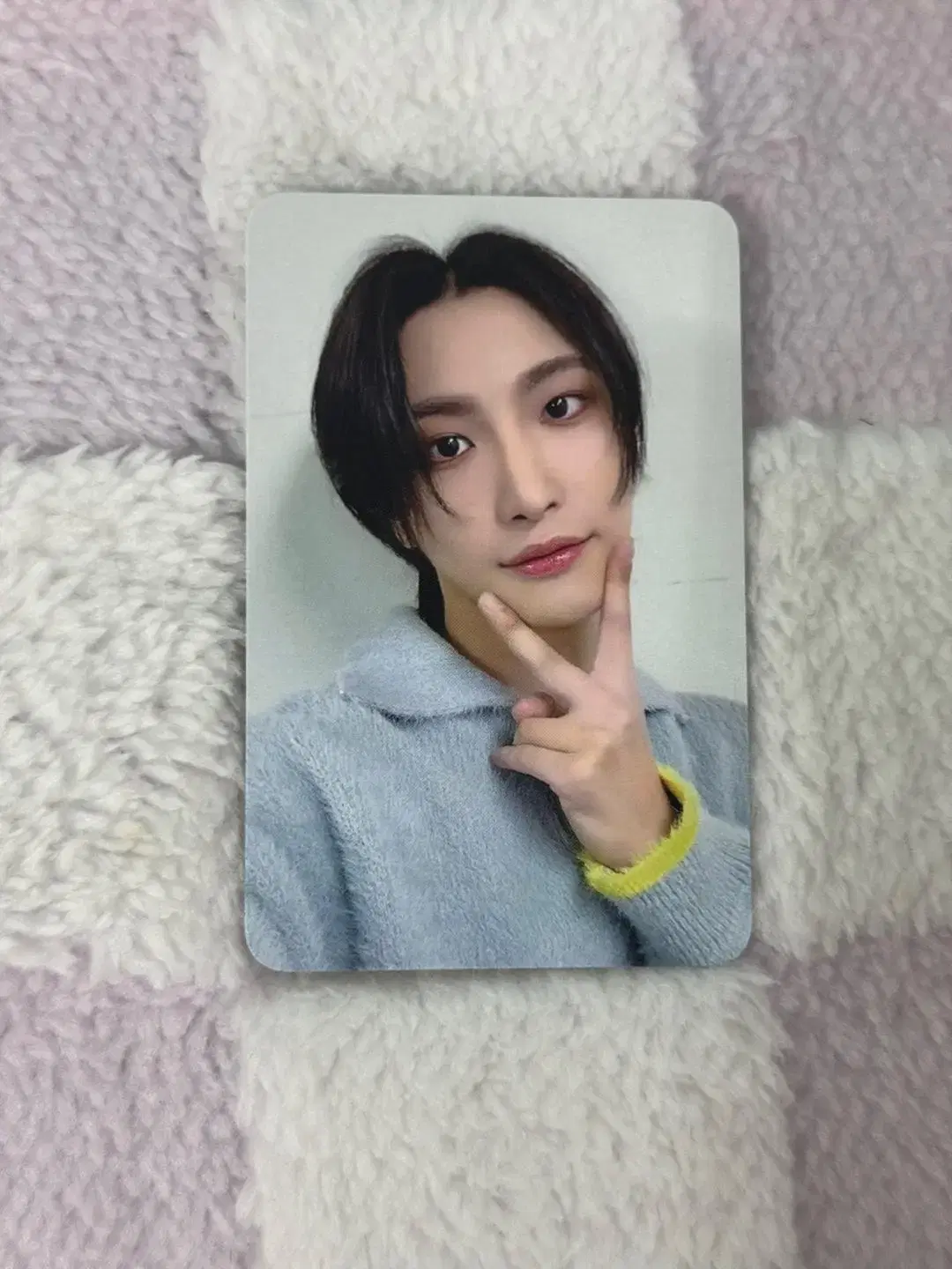 ateez seonghwa WILL with muu ld photocard