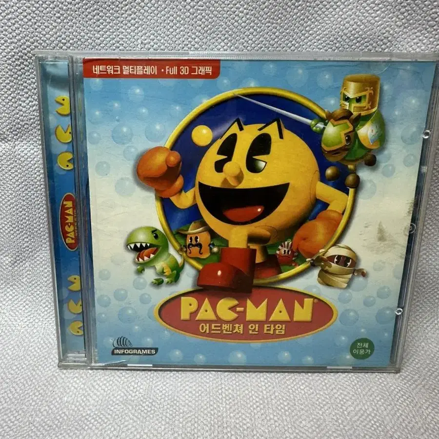 PC게임 팩맨 어드벤쳐인타임 PACMAN 1disc 2000년