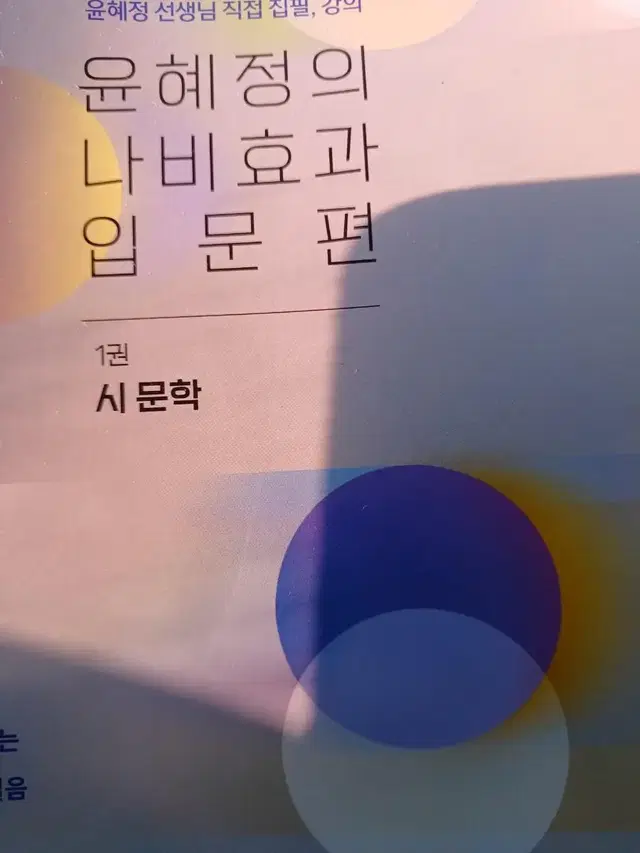 윤혜정의나비효과 시문학.소설문학.비문학