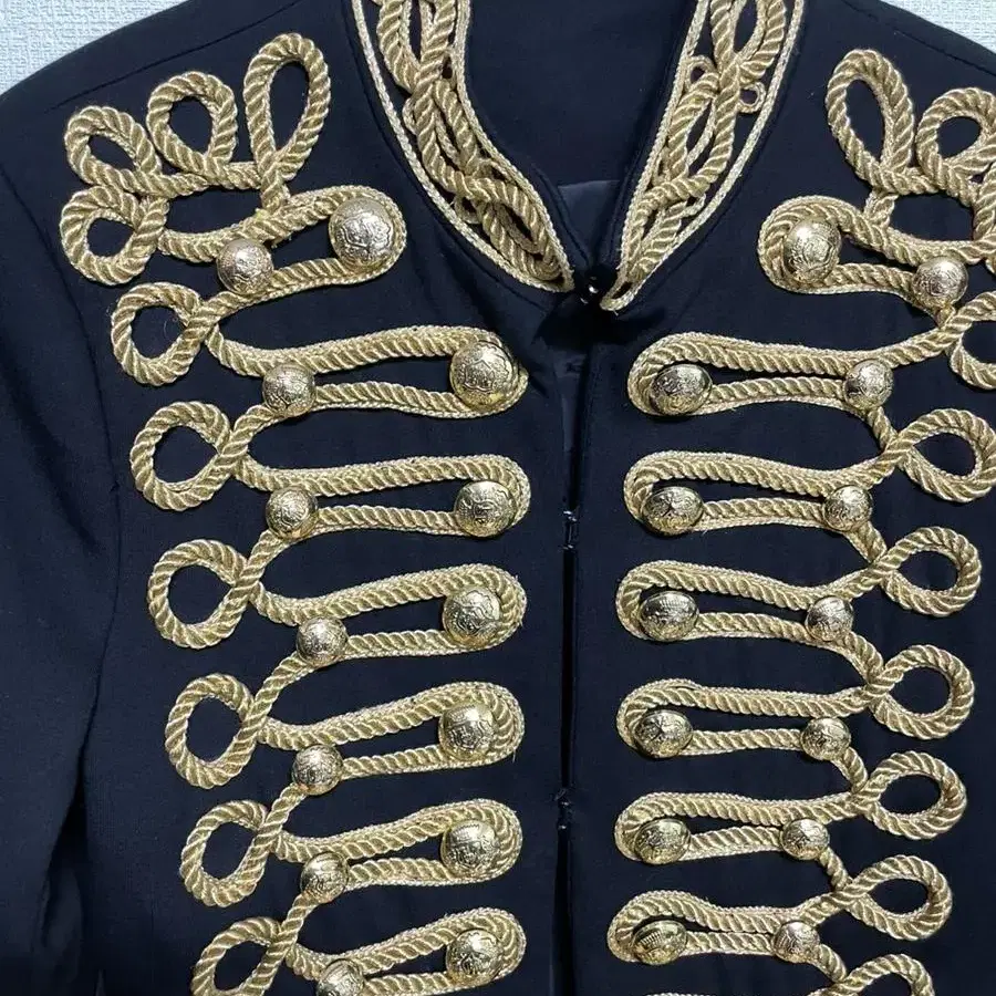 Vintage gold detail napoleon jacket