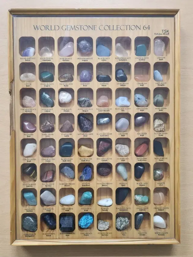 World Gemstone Collection 64(원석, 광물, 보석)