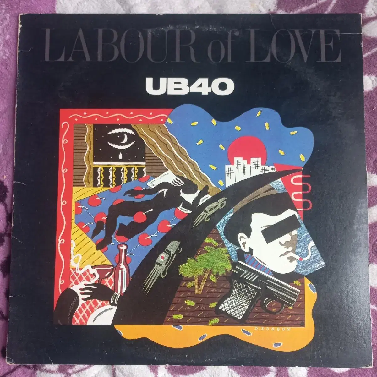 Lp중고 UB40 - LABOUR OF LOVE  음반 판매합니다.