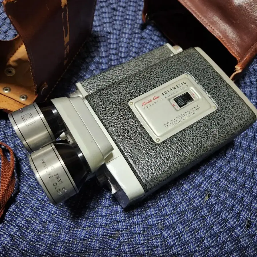 빈티지 코닥 Kodak Cine Automatic 렌즈3개장착 무비카메라