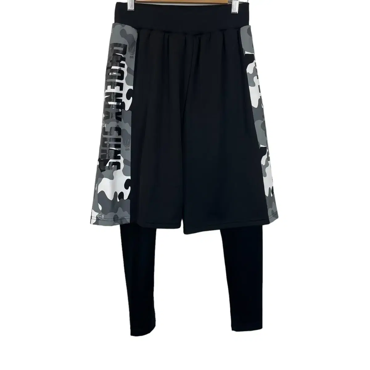 (Banded) NBA Side Logo Tights Half Track Pants