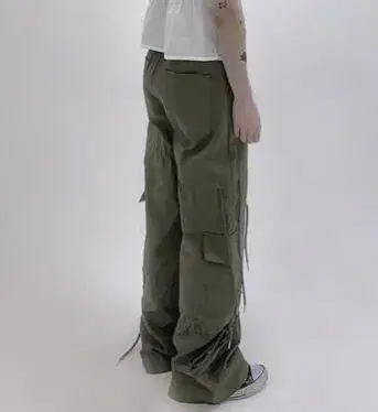 가격내림)rope cargo pants