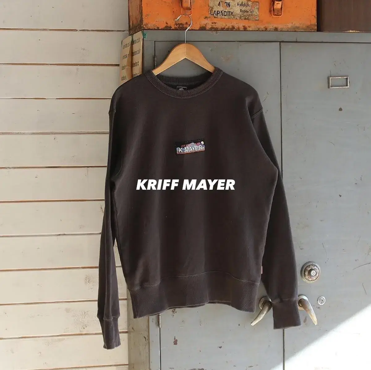 (Wearing cut) KRIFF MAYER Man to Man (Men's L)