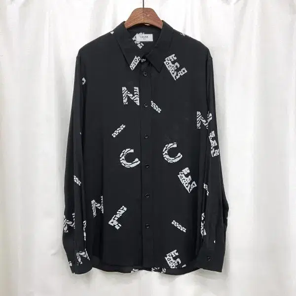 Seline 23SS Logo Print Viscose Shirt