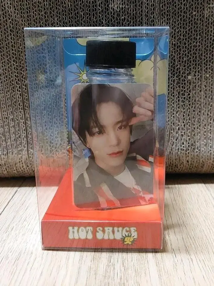 NCT Dream jeno Flavors photocard keyring Set Jeno Hot Sauce