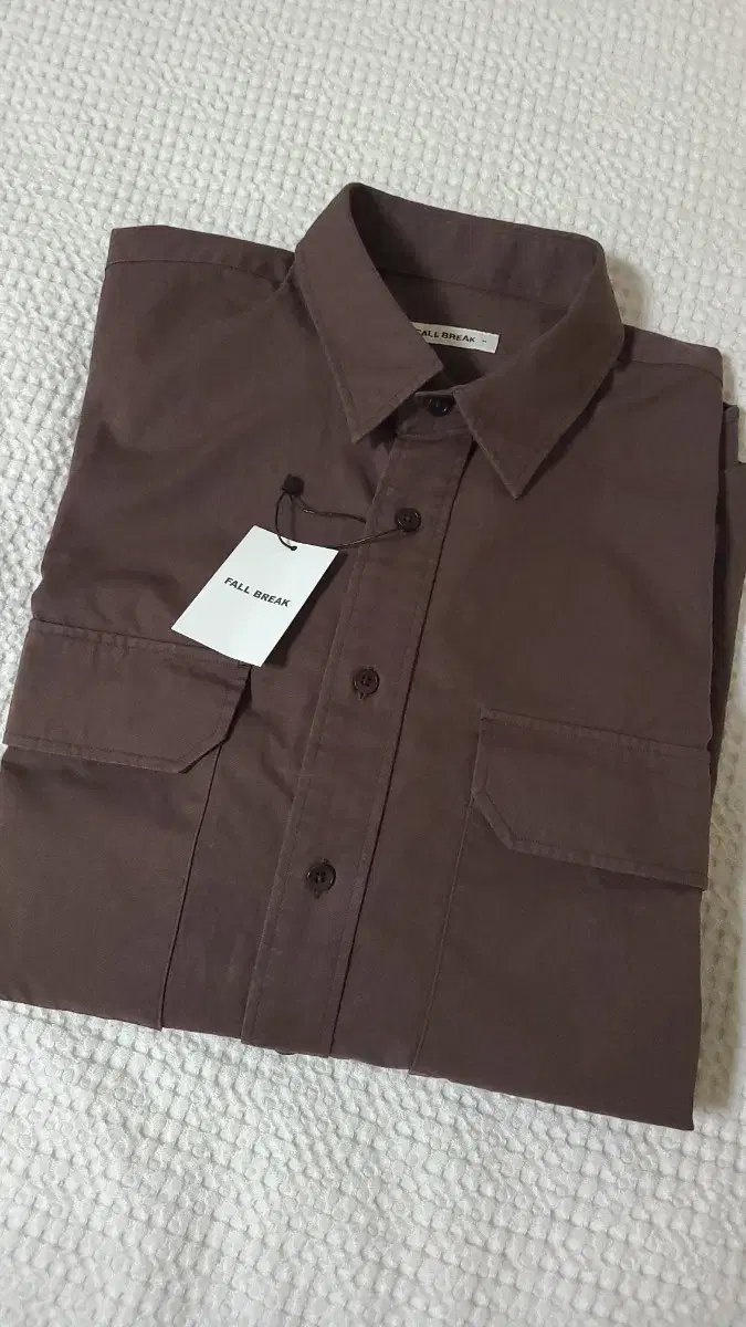 Fallbreak Utility Overshirt Jacket Chocolate Brown (3)