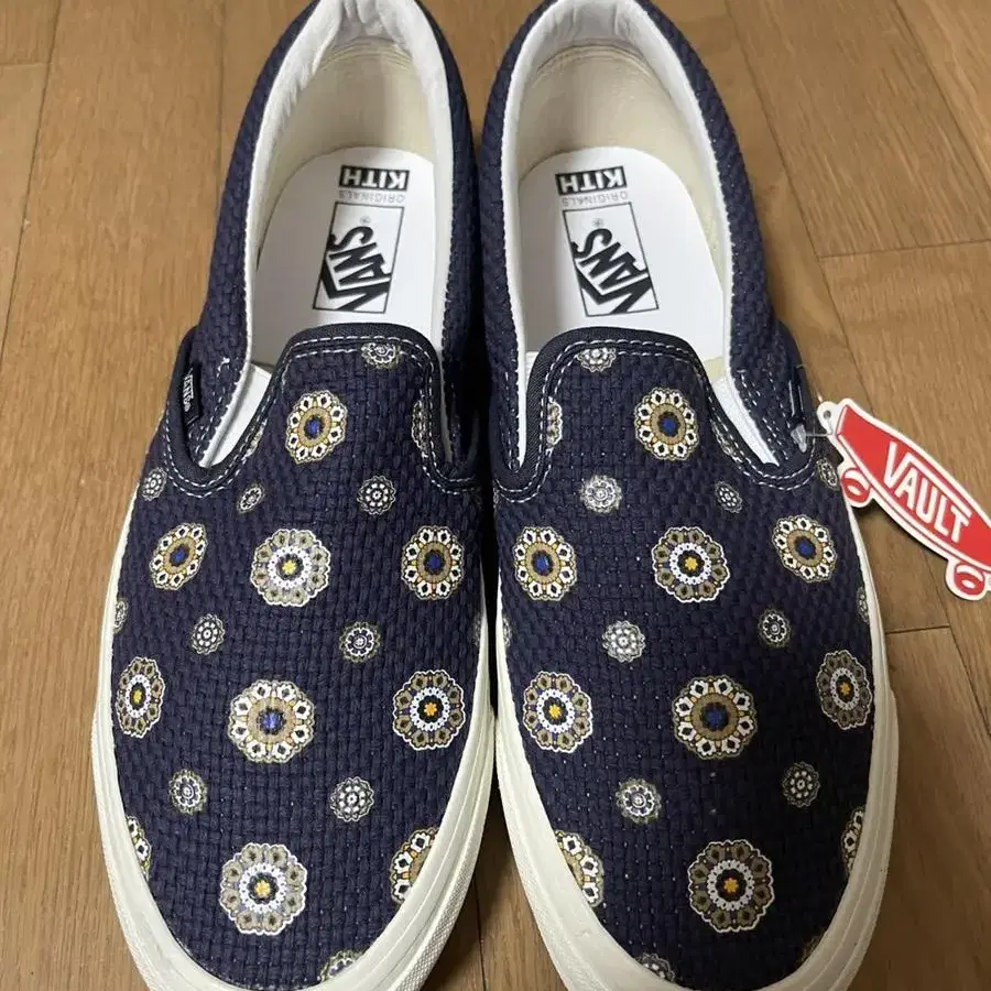 (290)kith X vans 메달리온 빈티지 슬립온