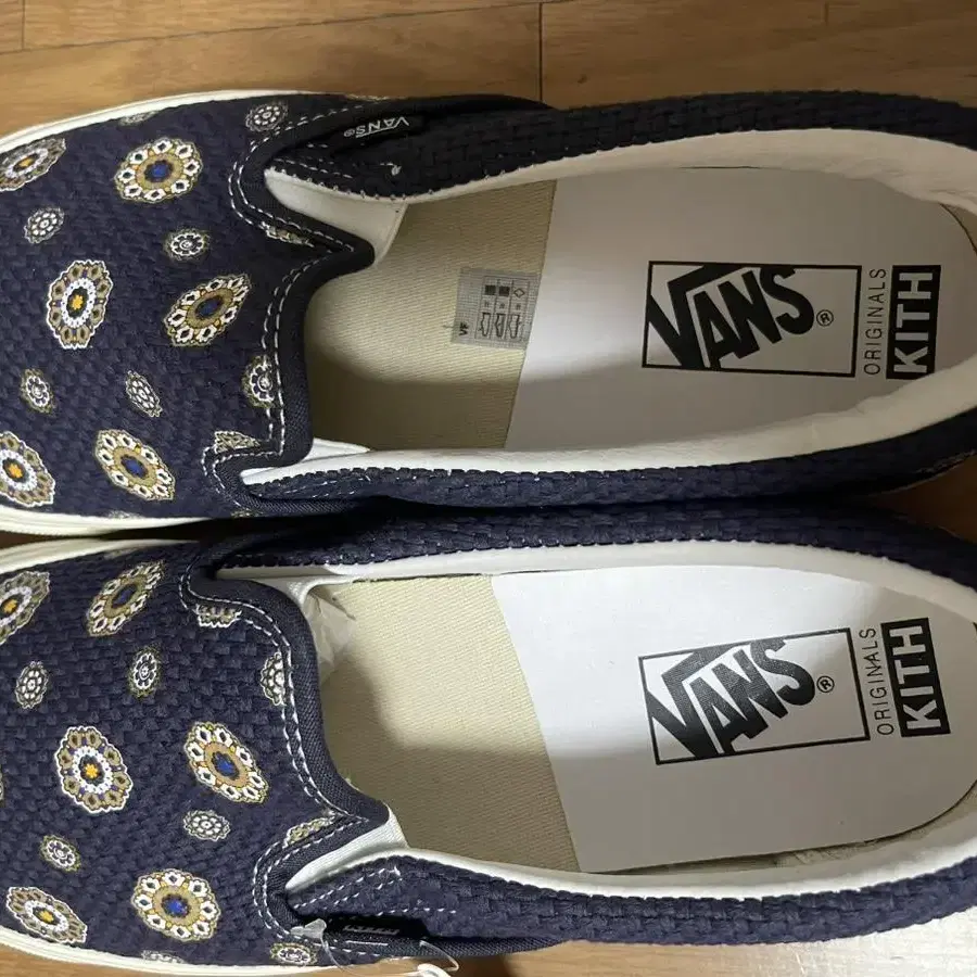 (290)kith X vans 메달리온 빈티지 슬립온