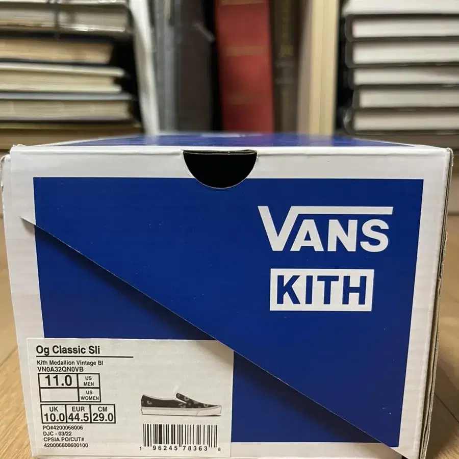 (290)kith X vans 메달리온 빈티지 슬립온