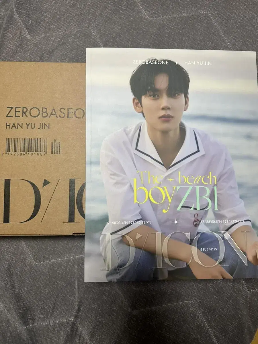 Zerobaseone han yujin diicon magazine