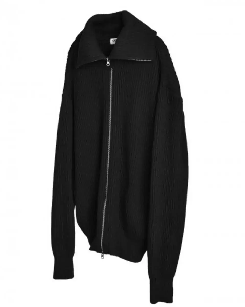 AEAS Knit Zip-Up Black