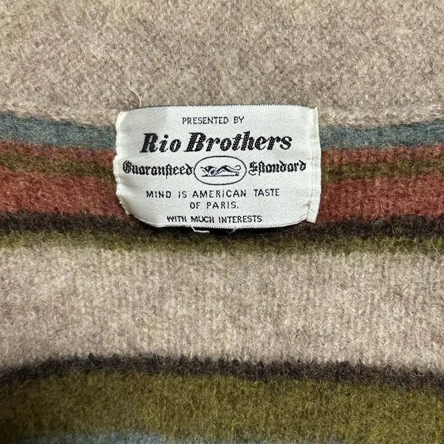 RIO BROTHERS 아메카지 울 자켓