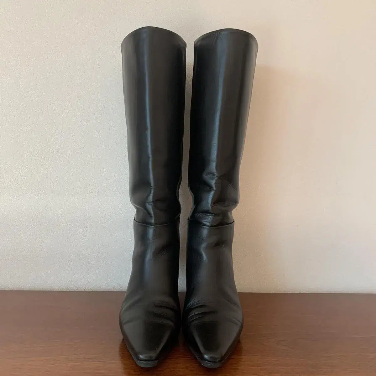 Massimo Dutti low-heeled boots