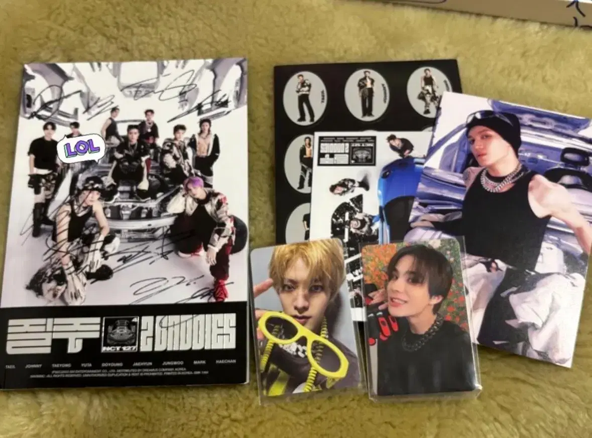 NCT 127 Zuu Autographed album sell nct127