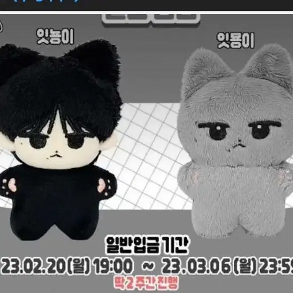 세븐틴 인형 40cm 양도 밍푸  잇용이 잇뇽이