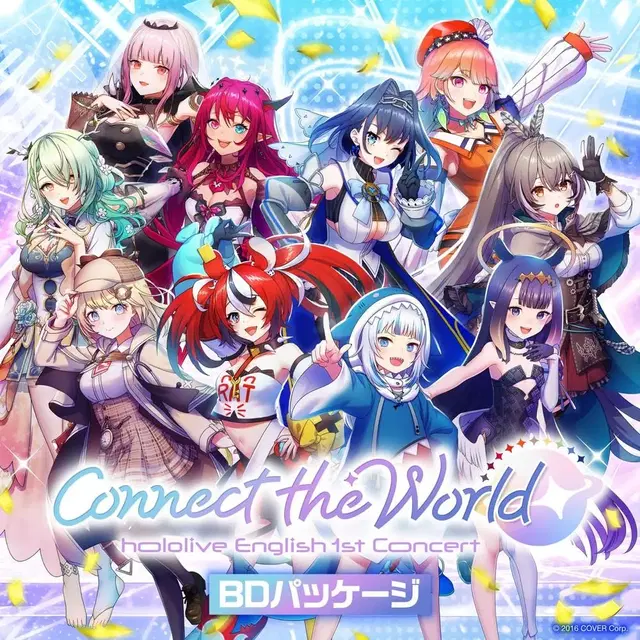 구매홀로라이브en 1st 라이브 Connect The World 블루레이