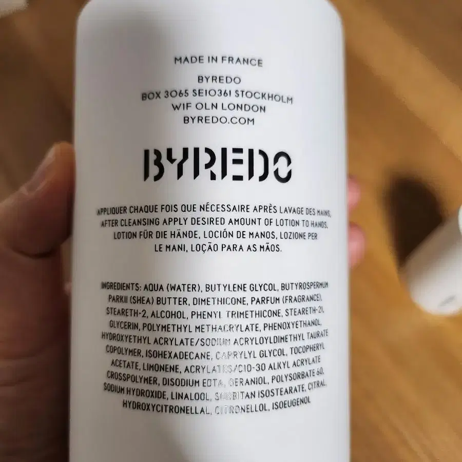 바이레도튤립마니아 핸드로션 450ml 새상품