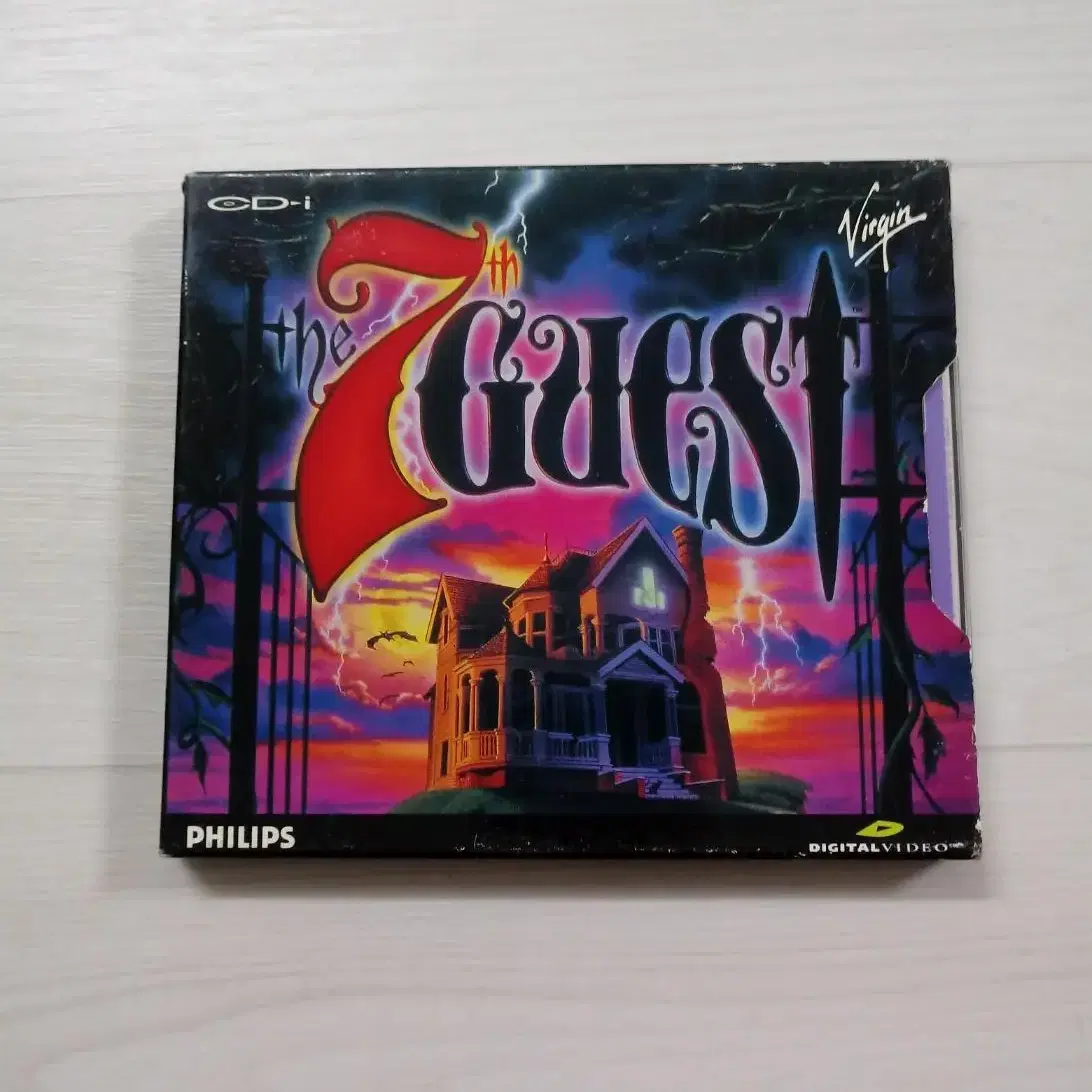 고전 공포 PC 게임 CD-I 7번째 손님(The 7th Guest)