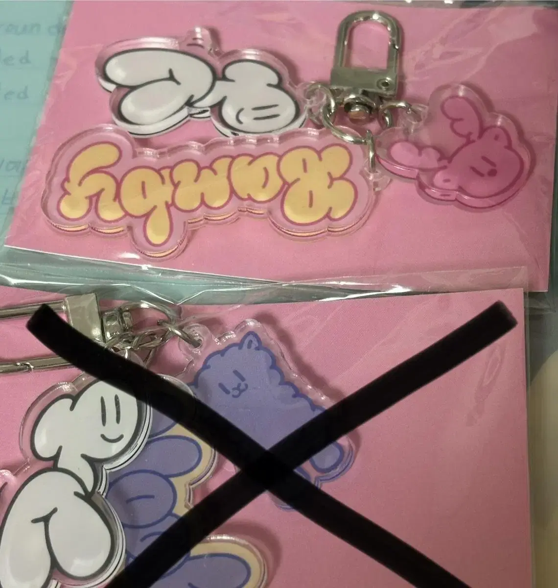 Plave Whyyyyyy bamby keyring sealed New