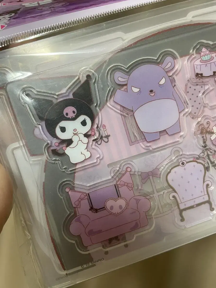 San Rio acrylic Stand_Kuromi's House