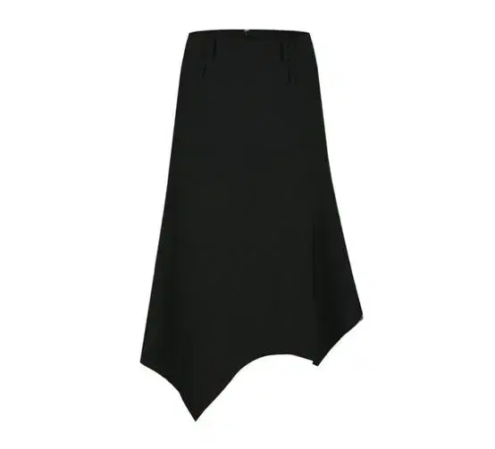 카시코 Kashiko Paneled Gored Skirt black S